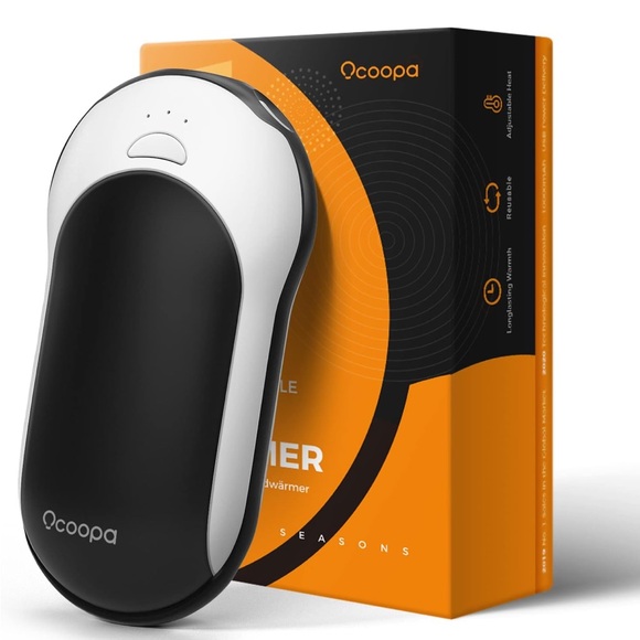OCOOPA Hand Warmers Rechargeable, 10000mAh Electric HandWarmer,‎ 15hrs - Picture 1 of 10